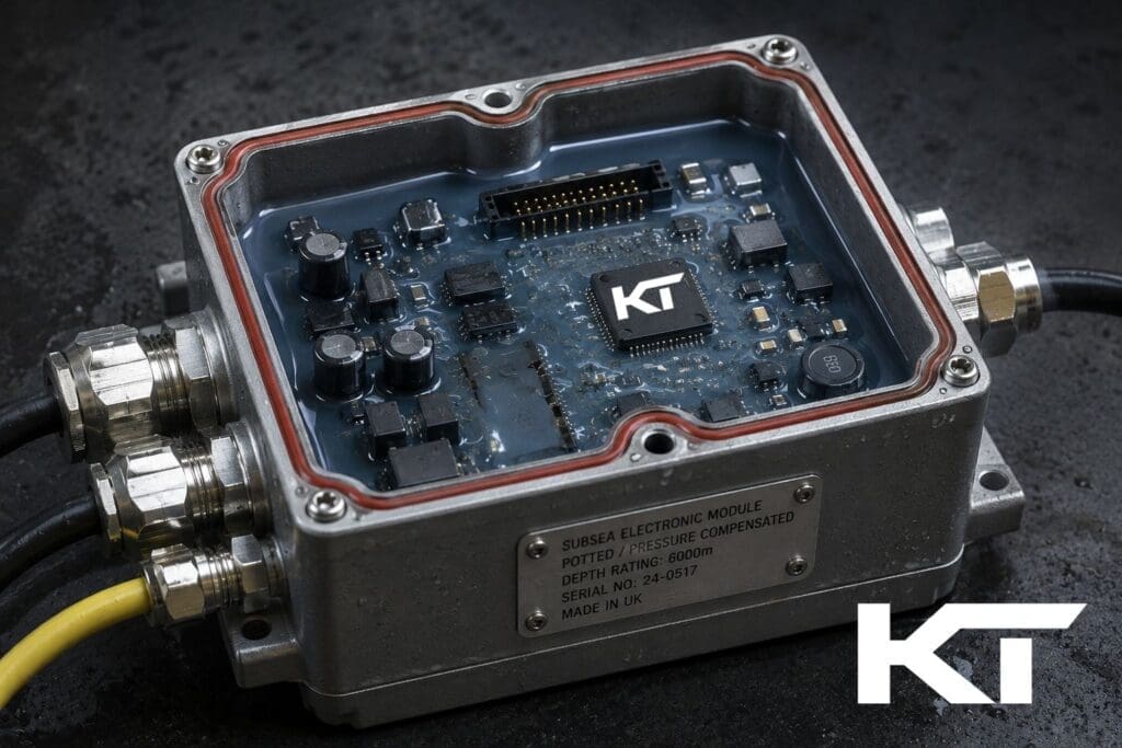 Potted and encapsulated subsea electronics assembly built for high pressure environments