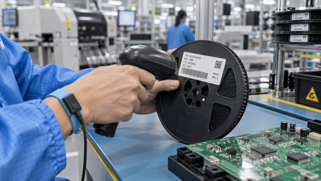 Full traceability during PCB assembly production